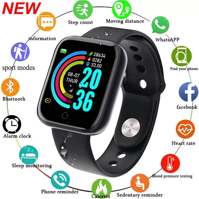 Smartwatch Watches Gift For Women - Jam Tangan Pintar Pria Wanita Jam