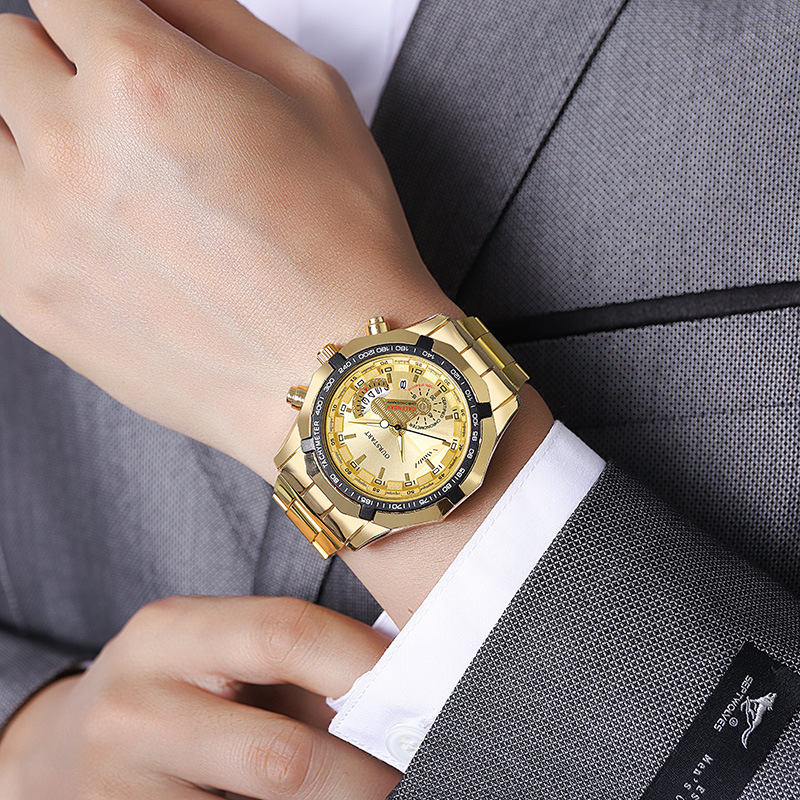Smartwatch Watches Gift For Boys - Jam Tangan Quartz Pria Mewah Tali