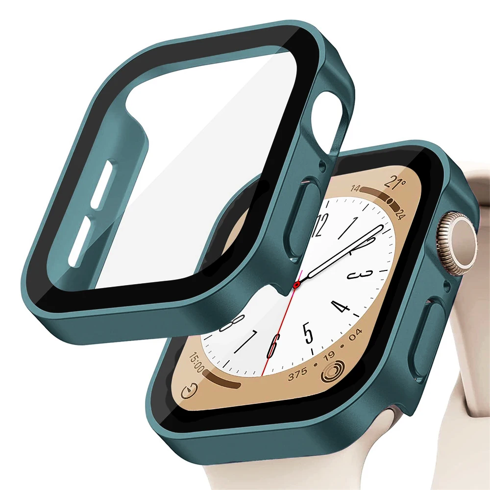 Watches Not Smartwatch - Kaca + penutup untuk Apple Watch