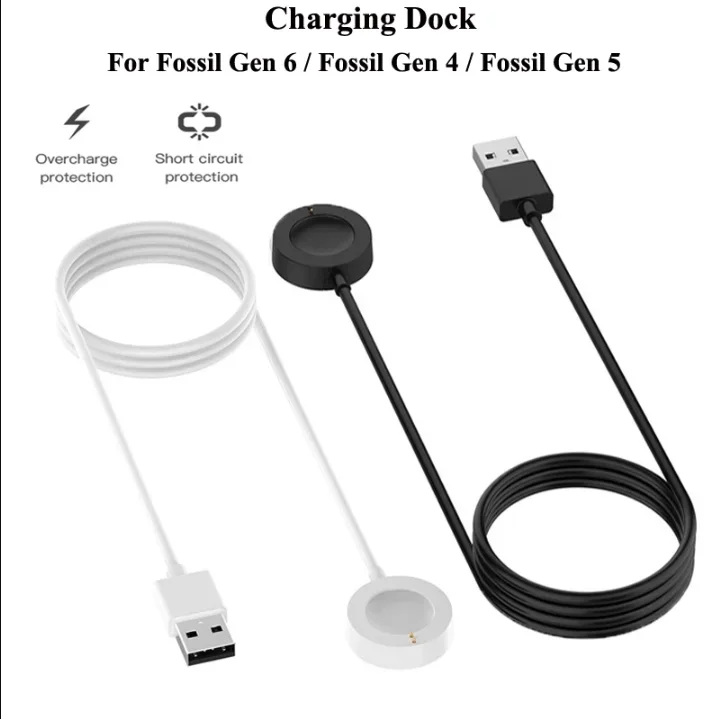 Fossil Watches Smartwatch Gen 4 - Dok Pengisi Daya Magnetik USB Cepat