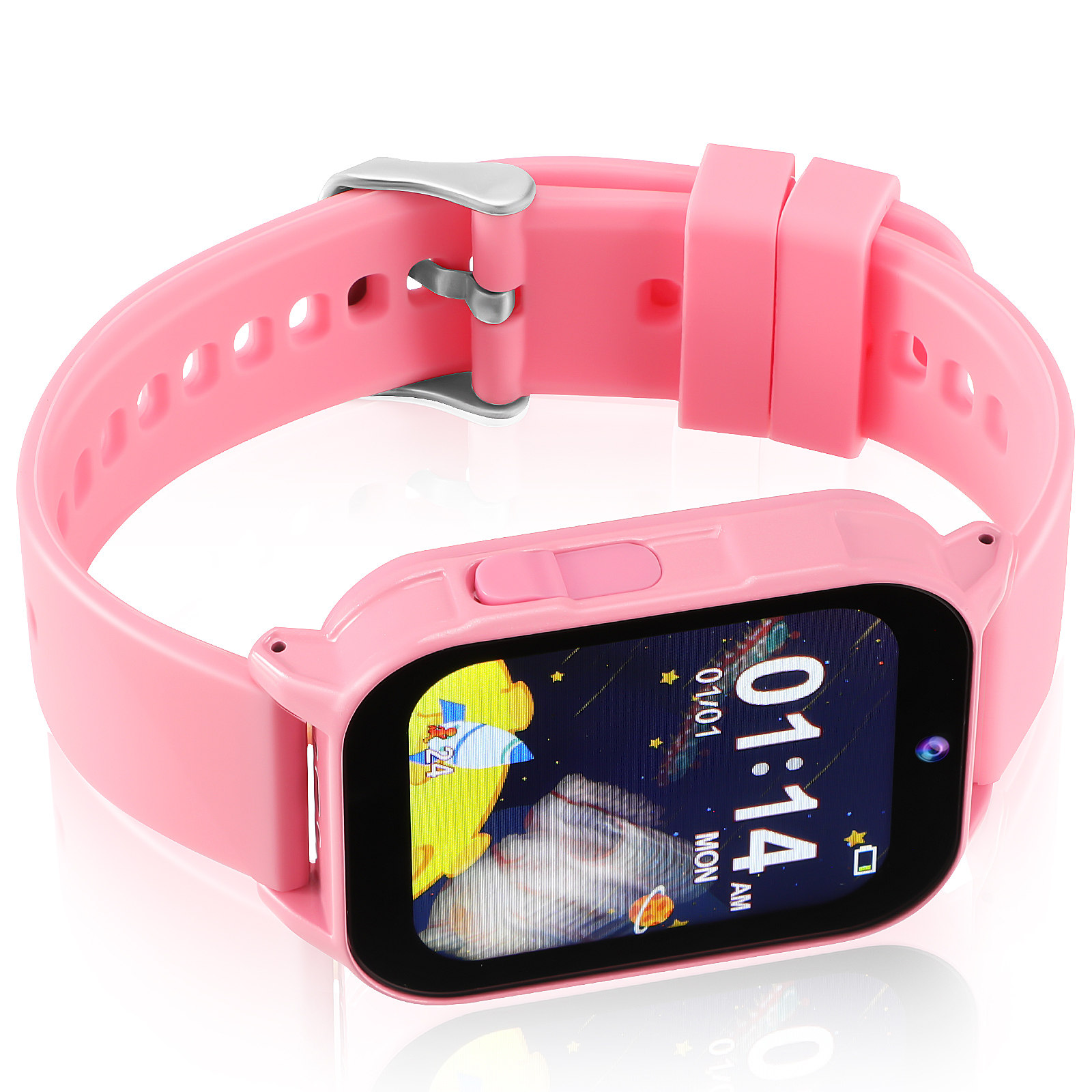 Smartwatch Digital Watches For Kids - Jam Tangan Pintar Anak Warna Pink