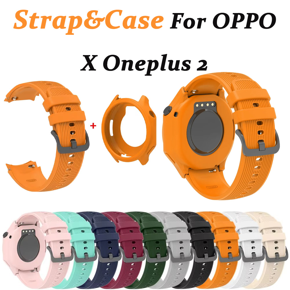 Smartwatch Oppo Watch - Casing & Tali Jam Tangan Silikon
