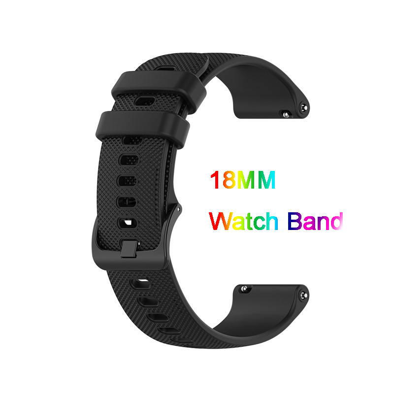 Fossil Watches Smartwatch Gen 4 - Gelang jam silikon 18mm kompatibel untuk