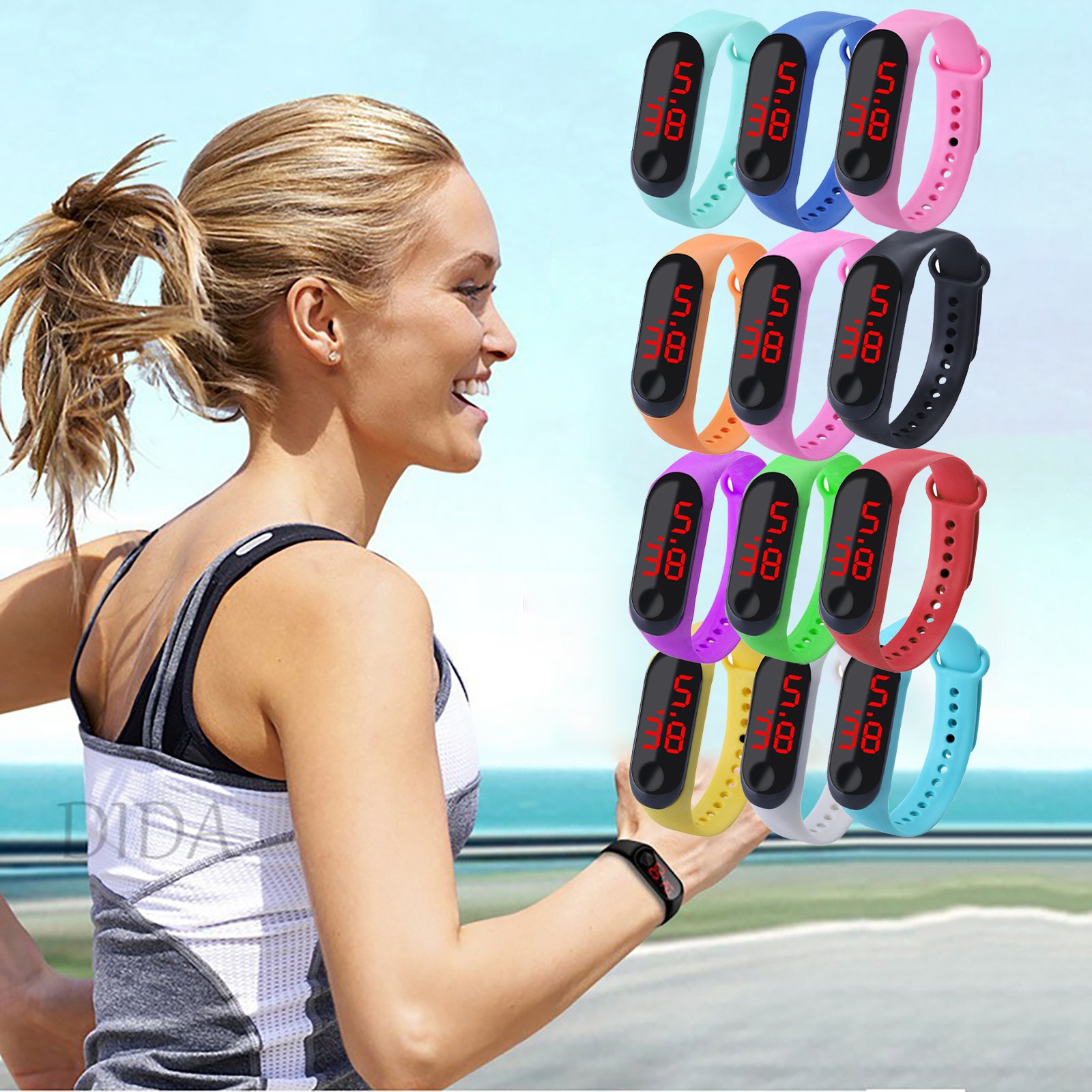 Smartwatch Digital Watches For Kids - Jam tangan pintar olahraga luar ruangan