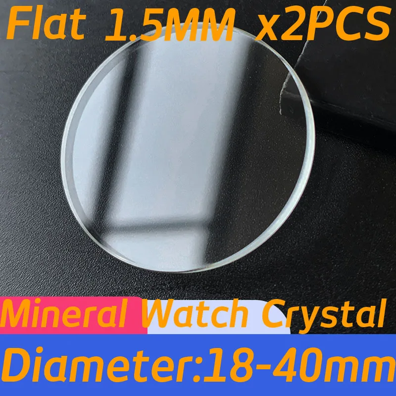 Watch Crystal Replacement - Set 2 Buah Kristal Jam Tangan