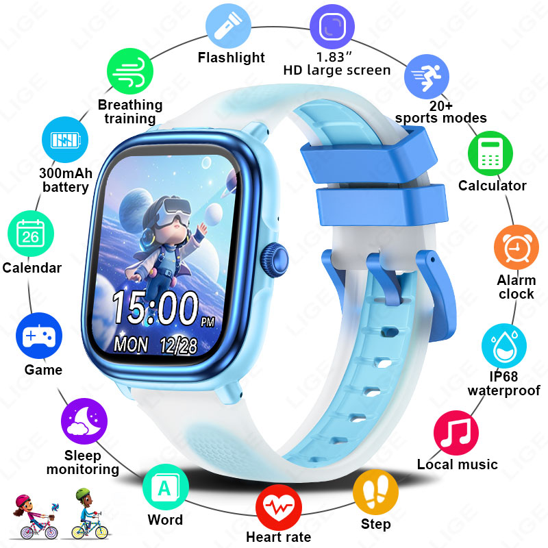 French Connection Watches Smartwatch App - LIGE Jam Tangan Pintar Anak Perempuan
