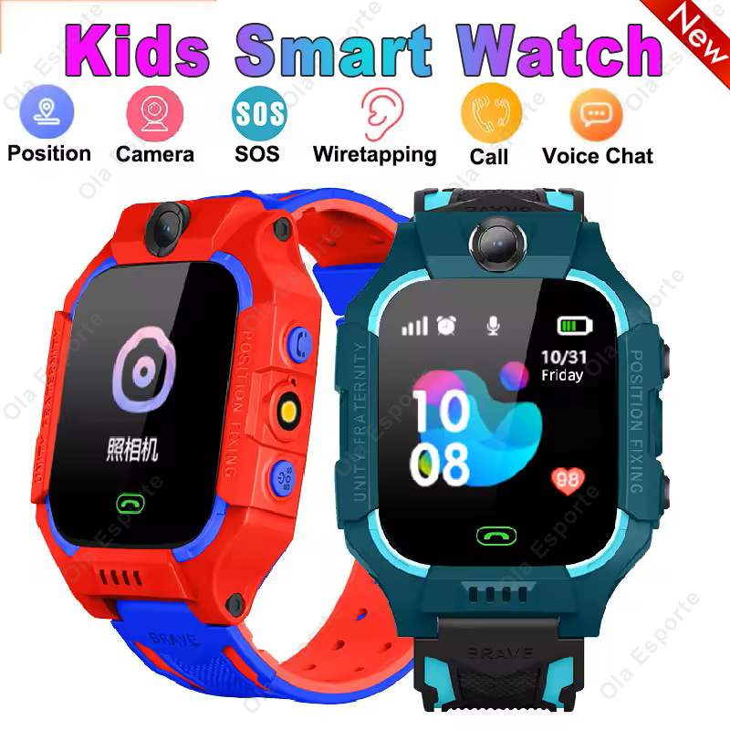 Jam Tangan Pintar Anak Kartu S - Smartwatch Watches Gift For Boys ulasan dan harga