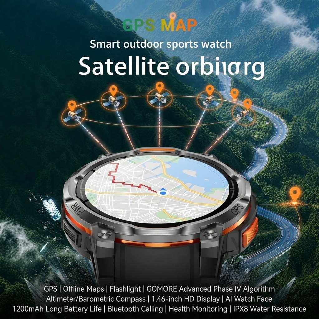 Jam Tangan Pintar Ultra GPS Ba - Smartwatch Samsung Watches For Men ulasan dan harga