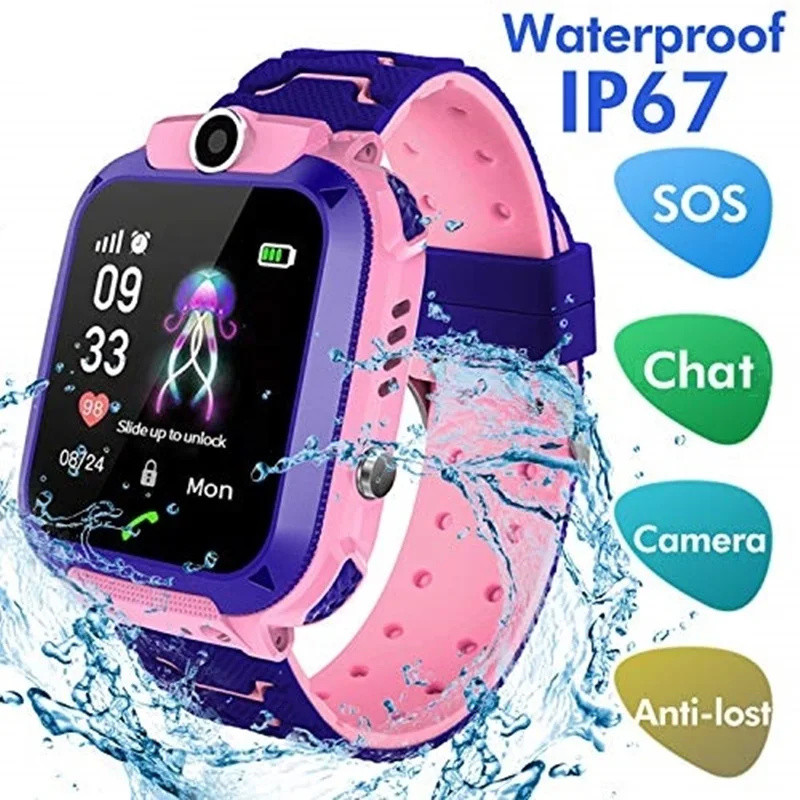 Jam tangan pintar anak, 2G pan - Smartwatch Watches Gift For Boys ulasan dan harga