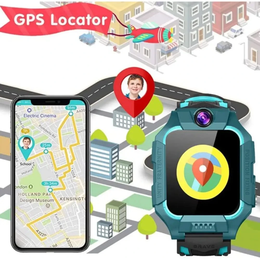 Jam Tangan Pintar Anak VIVO GP - Smartwatch Watches For Children ulasan dan harga