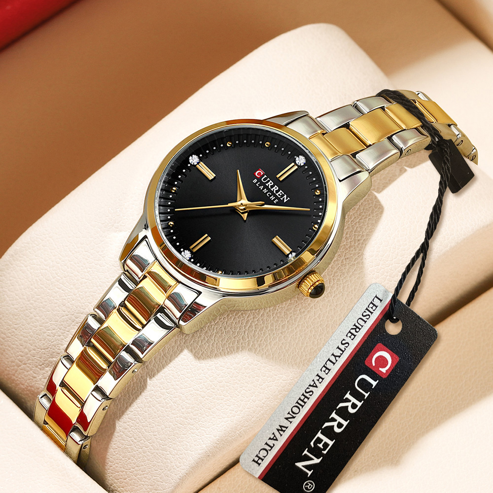 CURREN jam tangan Quartz wanit - Smartwatch Watches For Women ulasan dan harga