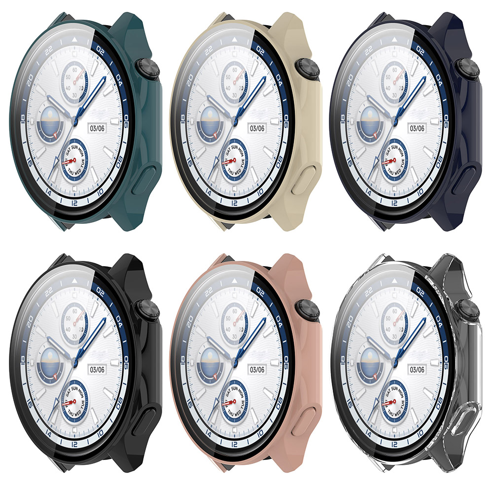 Casing polikarbonat + kaca unt - Smartwatch Oppo Watch ulasan dan harga