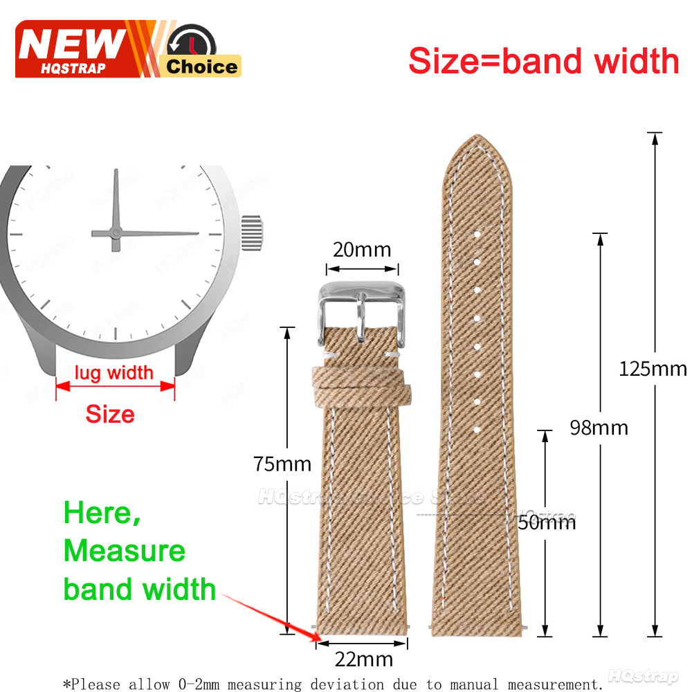 Tali Jam Tangan Kain Denim Nil - Smartwatch Samsung Watches For Men ulasan dan harga