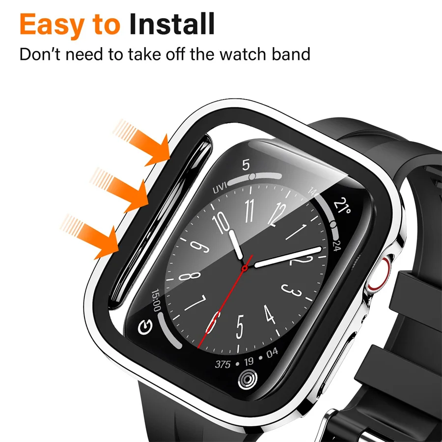 Kaca + penutup untuk Apple Wat - Watches Not Smartwatch ulasan dan harga