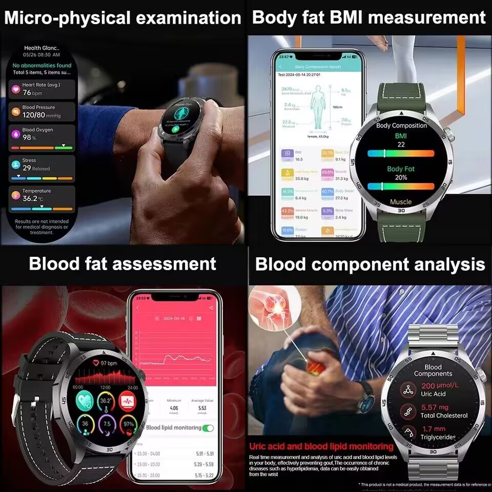 Jam Tangan Pintar EKG+PPG Baru - Smartwatch Professional Watches For Men ulasan dan harga