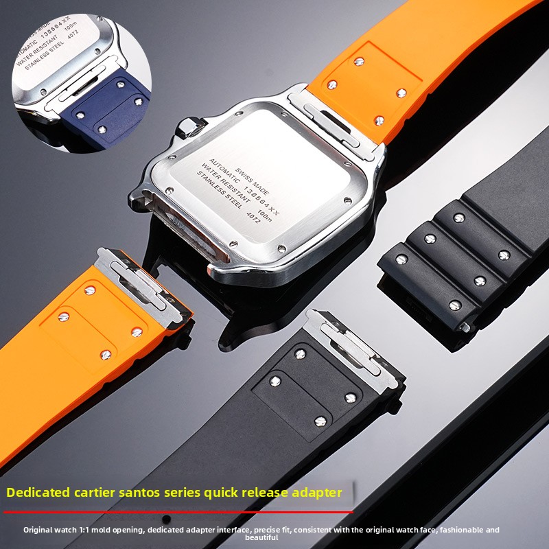 19mm 21mm Untuk Cartier Santos - Cartier Watch Santos ulasan dan harga