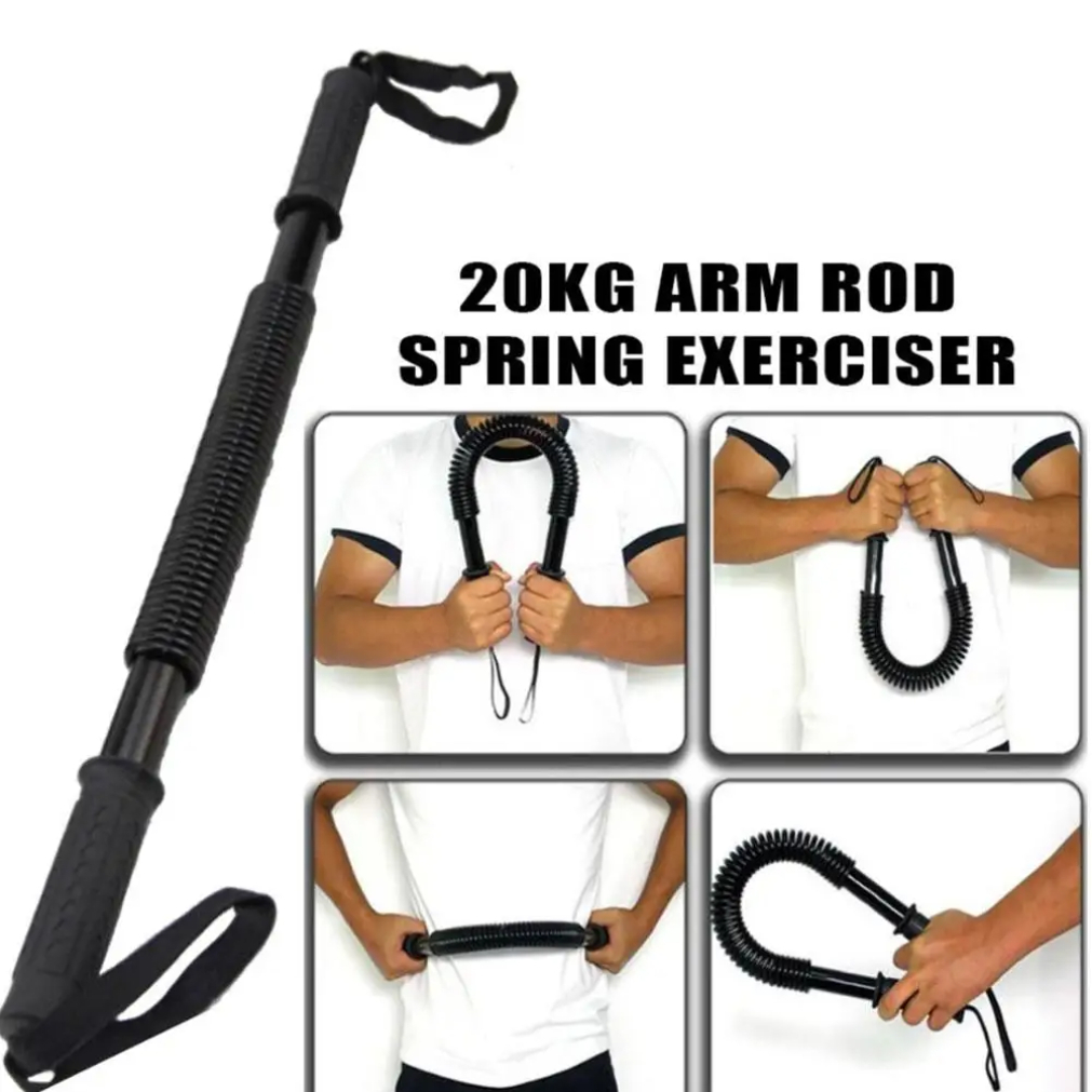 Alat Latihan Kekuatan Otot Len - Spring Bar Tool ulasan dan harga