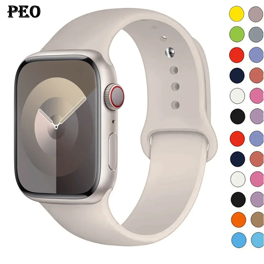 Gelang silikon untuk jam tanga - Smartwatch Iphone Watches For Women ulasan dan harga
