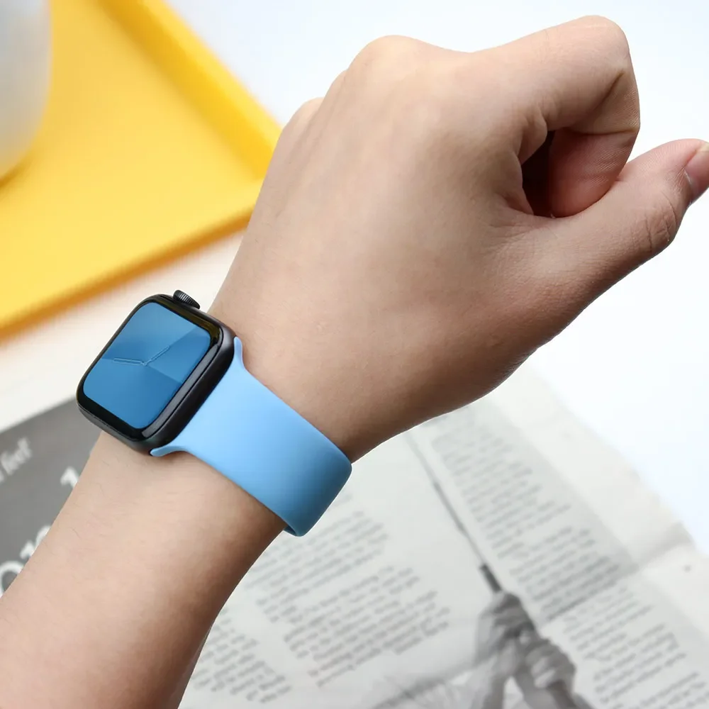 Gelang silikon untuk jam tanga - Smartwatch Iphone Watches For Women ulasan dan harga