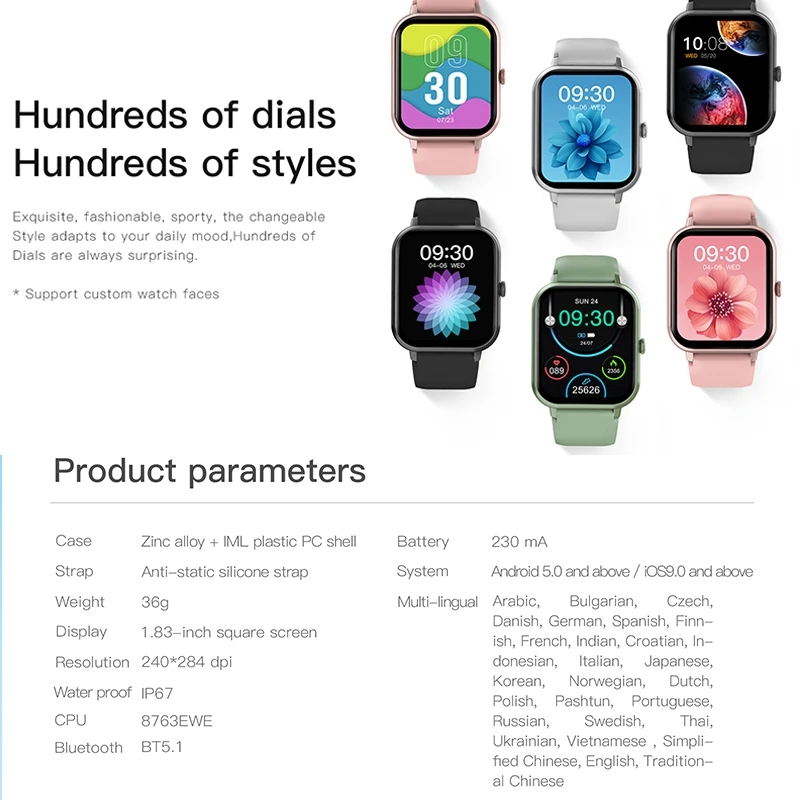 Jam Tangan Pintar 2025 Untuk W - Watches Ladies Smartwatch ulasan dan harga