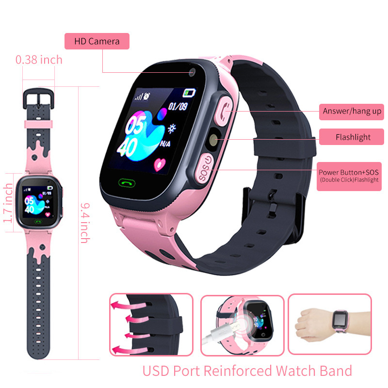Jam Tangan Pintar Anak Jam Tan - Smartwatch Watches Gift For Boys ulasan dan harga