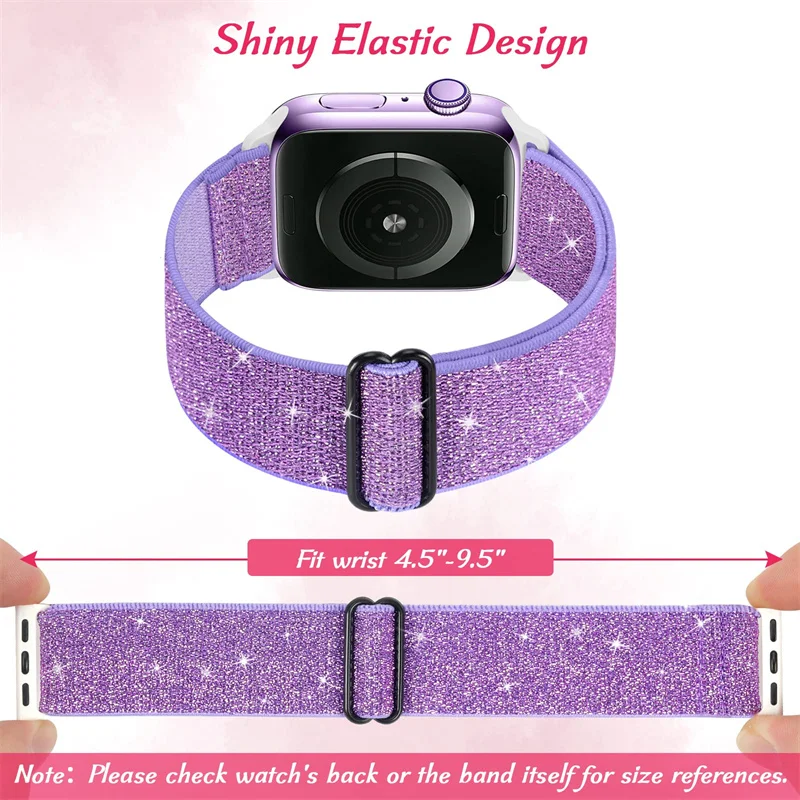Tali Scrunchie untuk Apple wat - Smartwatch Iphone Watches For Women ulasan dan harga