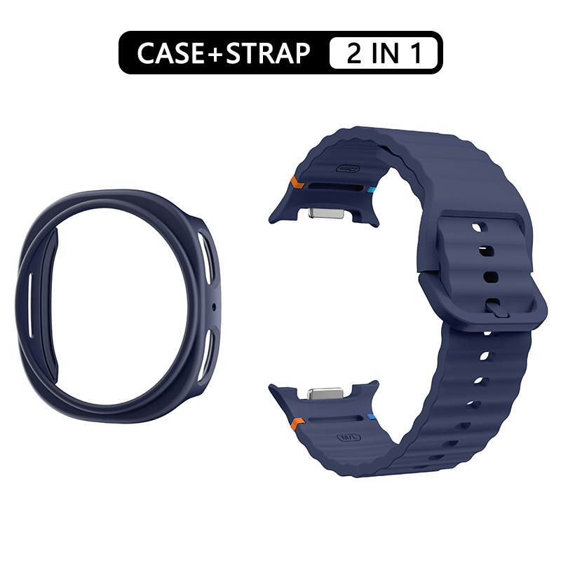 Casing Berongga + Tali Silikon - Smartwatch Samsung Watches For Men ulasan dan harga