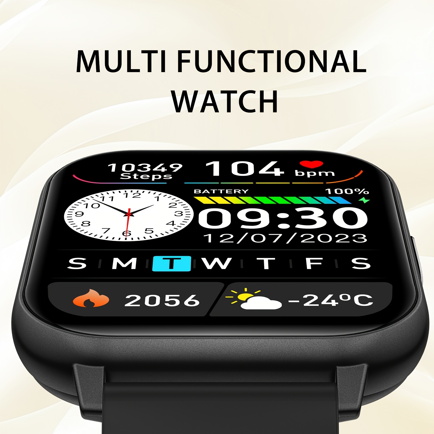 Jam Tangan Pintar Olahraga, La - Smartwatch Iphone Watches For Women ulasan dan harga