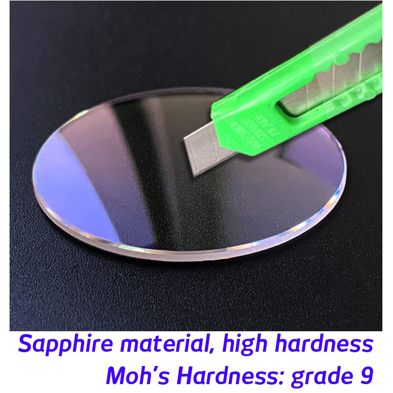 Lapisan AR biru safir 1.2mm ja - Watch Crystal Replacement ulasan dan harga