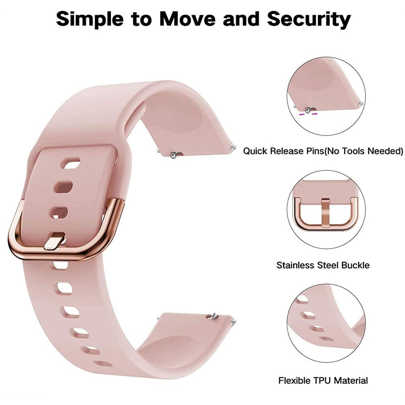Pita silikon 20mm/22mm untuk A - Smartwatch Samsung Watches For Men ulasan dan harga