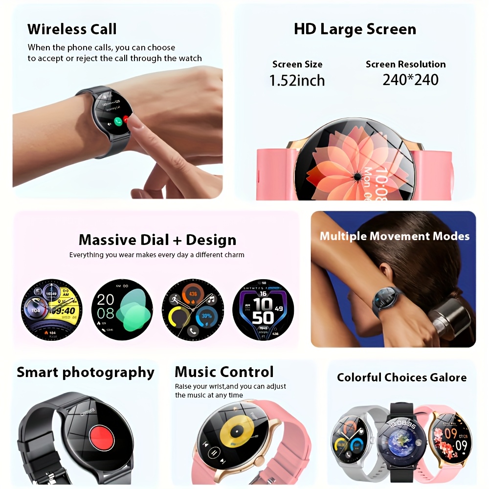 LAXASFIT 2026 Smart Watch Laya - Smartwatch Watches Gift For Women ulasan dan harga