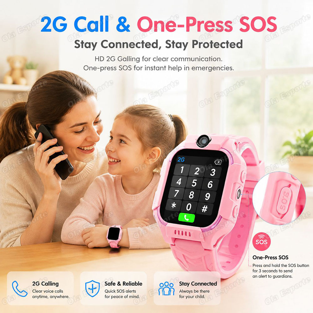 Jam Tangan Pintar GPS Anak 5G  - Smartwatch Watches Gift For Boys ulasan dan harga