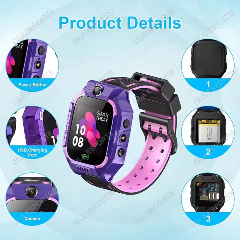 Jam Tangan Pintar Anak 2G Baru - Smartwatch Watches For Kid Boy With Alarm ulasan dan harga