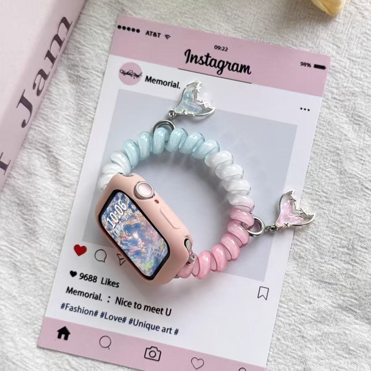 Tali untuk Apple Watch Bands U - Smartwatch Iphone Watches For Women ulasan dan harga