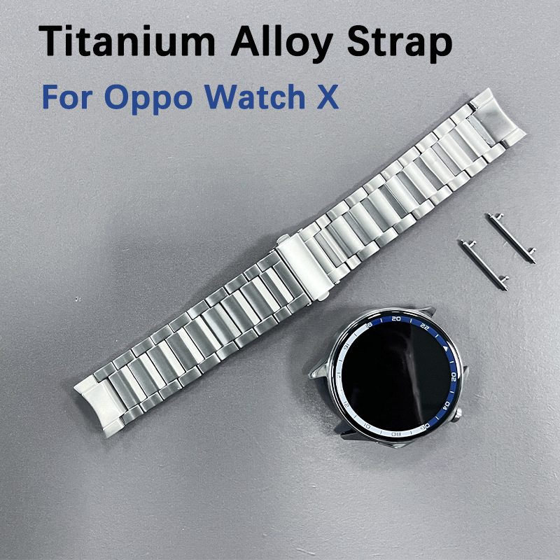 Tali Jam Tangan Paduan Titaniu - Smartwatch Oppo Watch ulasan dan harga