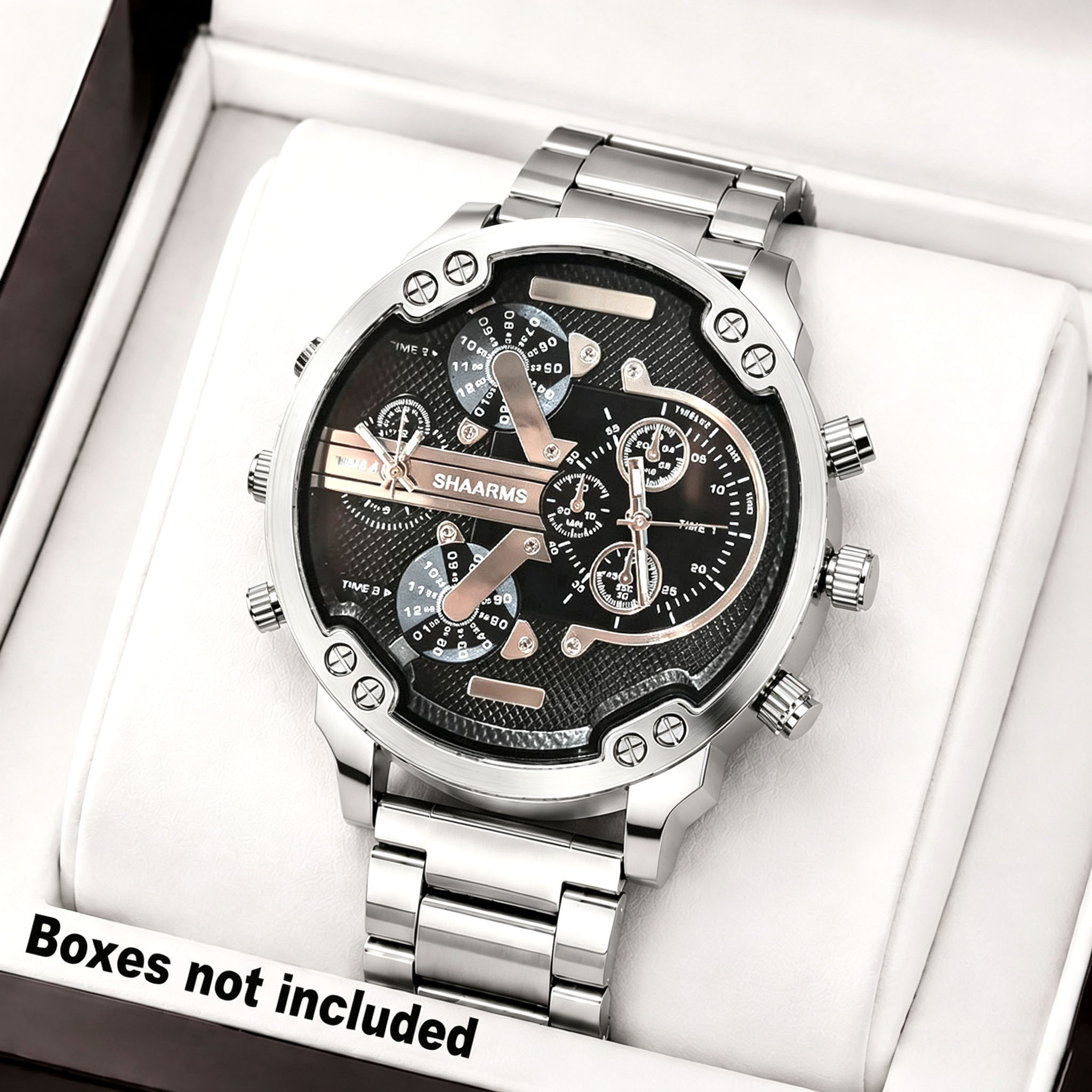 Jam tangan pria kasual berwarn - Watches Not Smartwatch ulasan dan harga