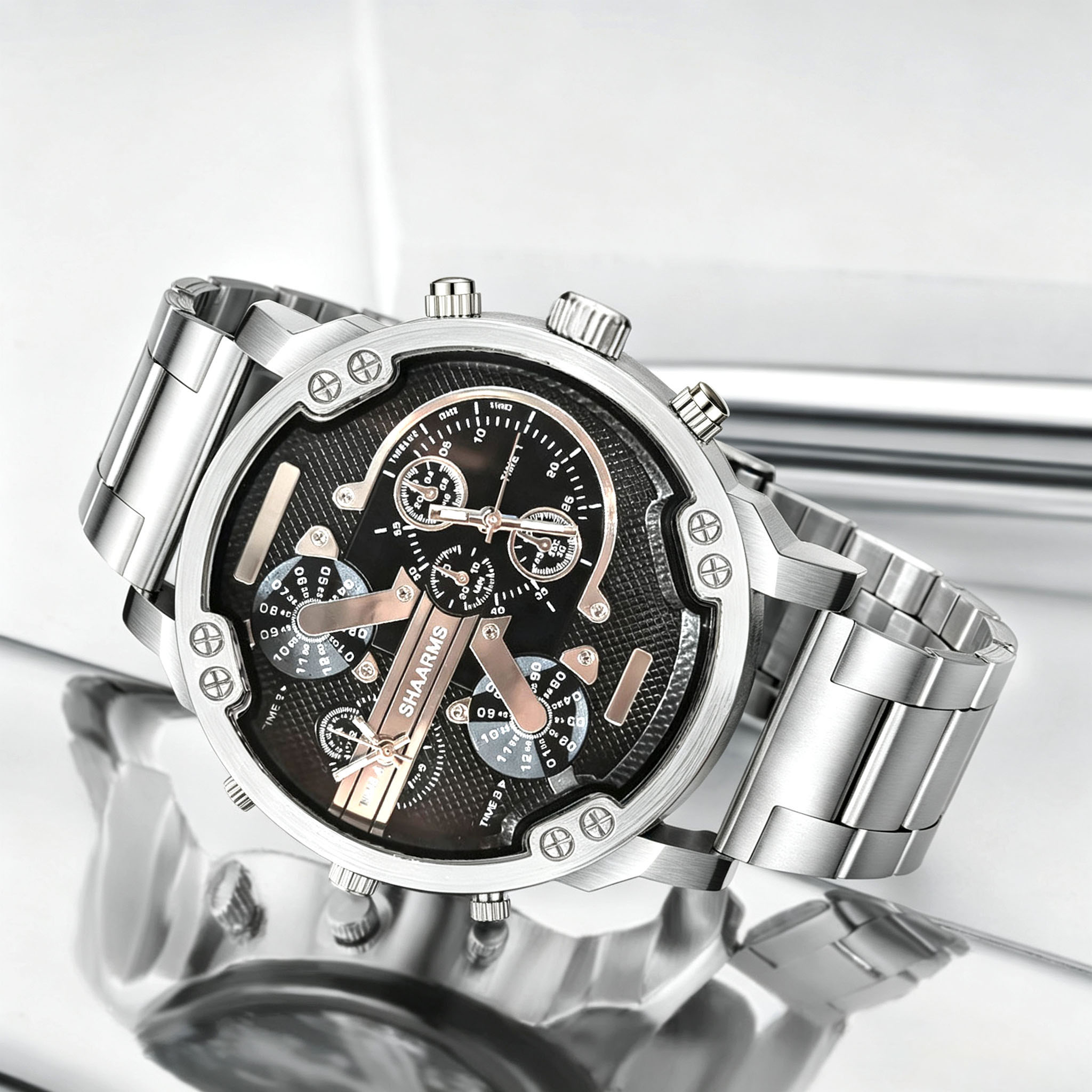 Jam tangan pria kasual berwarn - Watches Not Smartwatch ulasan dan harga