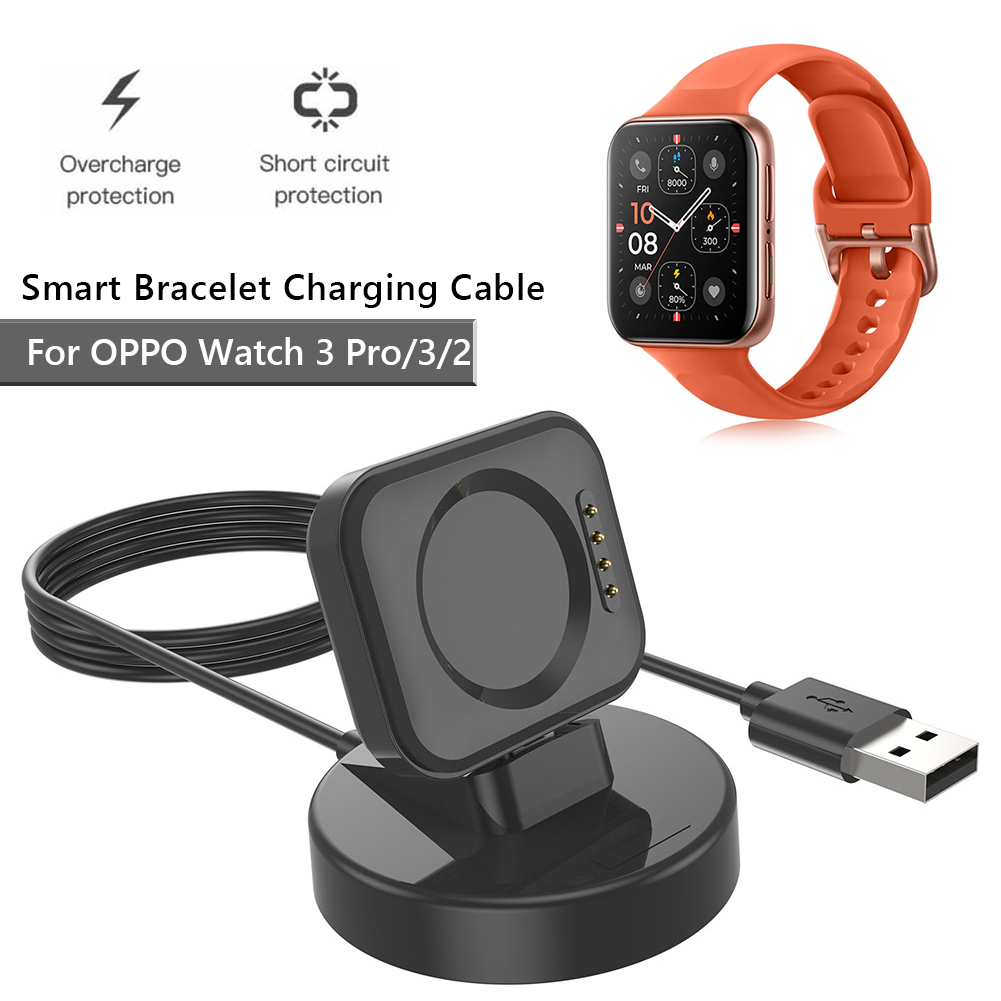 Kabel Pengisi Daya USB 100cm,  - Smartwatch Oppo Watch ulasan dan harga