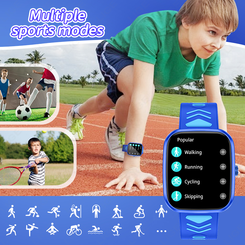 Jam Tangan Pintar Anak LIGE 20 - Smartwatch Watches For Kid Boy With Alarm ulasan dan harga