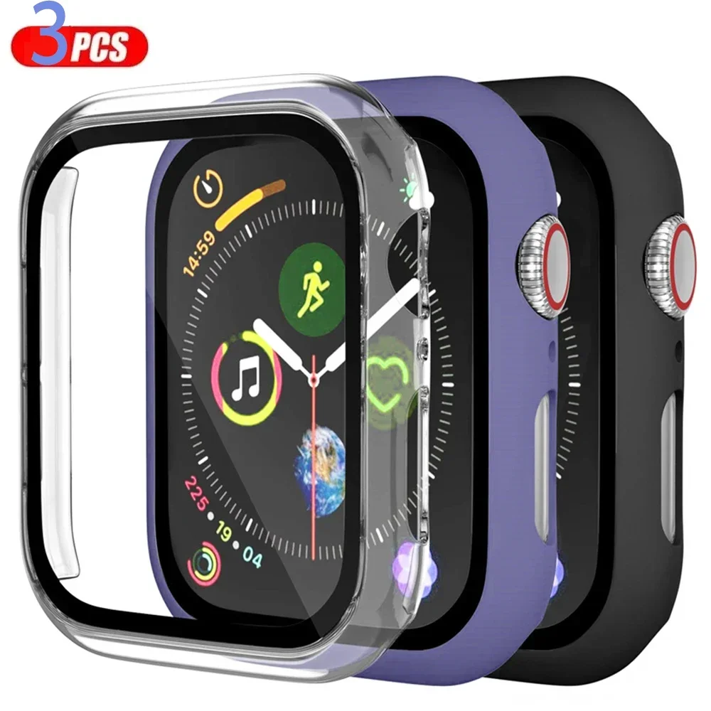 3 Pak Kaca + Penutup untuk Cas - Smartwatch Iphone Watches For Women ulasan dan harga