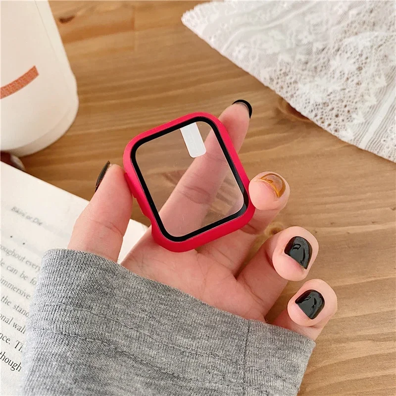 3 Pak Kaca + Penutup untuk Cas - Smartwatch Iphone Watches For Women ulasan dan harga