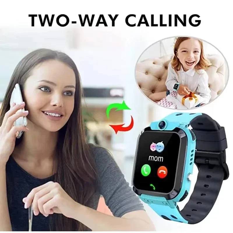 Lenovo 2026 Jam Tangan Pintar  - Smartwatch Watches For Kid Boy With Alarm ulasan dan harga