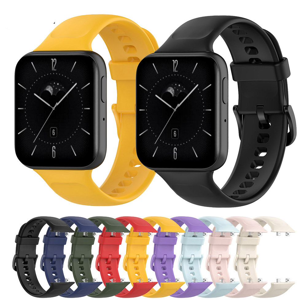 Tali jam tangan TPU lembut unt - Smartwatch Oppo Watch ulasan dan harga