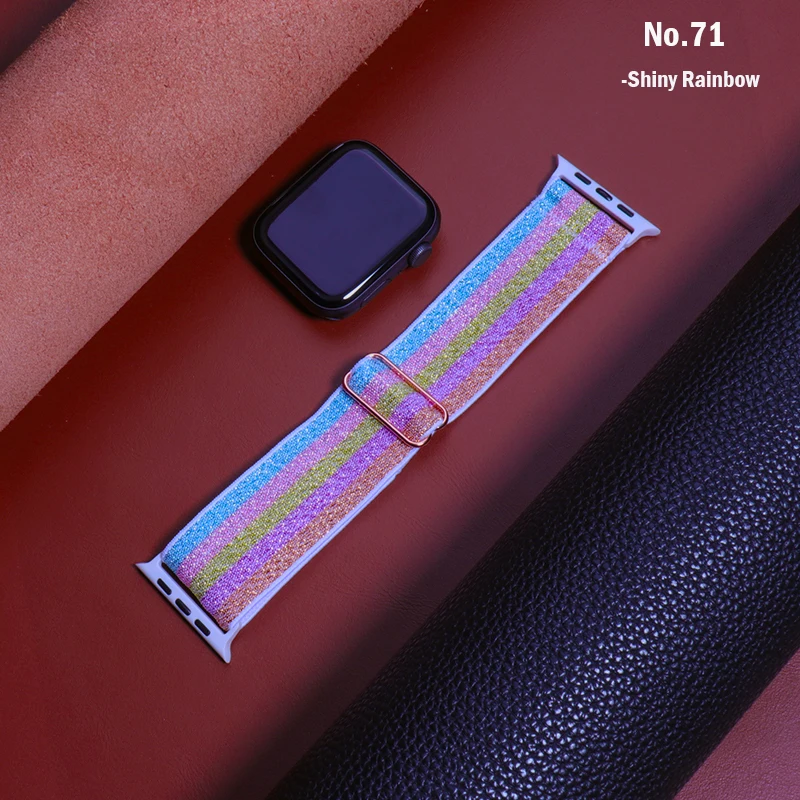 Tali Scrunchie untuk Apple wat - Smartwatch Iphone Watches For Women ulasan dan harga