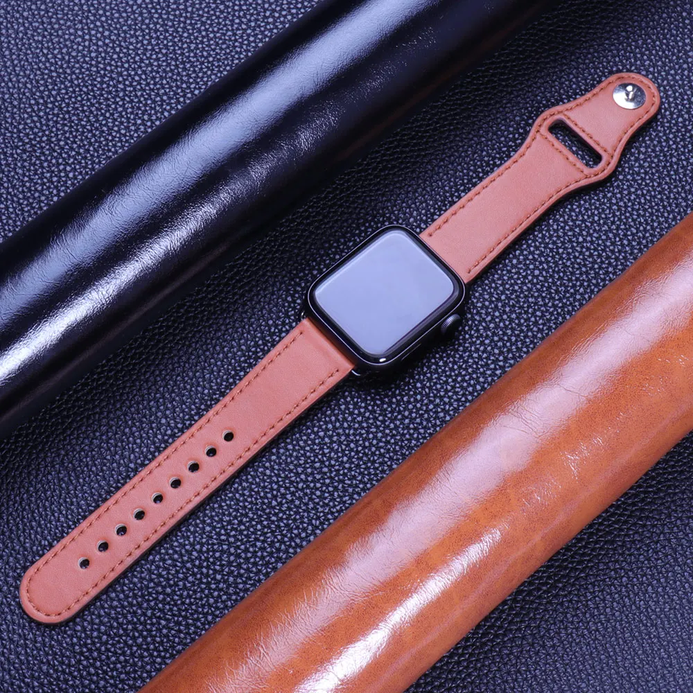 Tali Kulit untuk Jam Tangan Ap - Smartwatch Iphone Watches For Women ulasan dan harga
