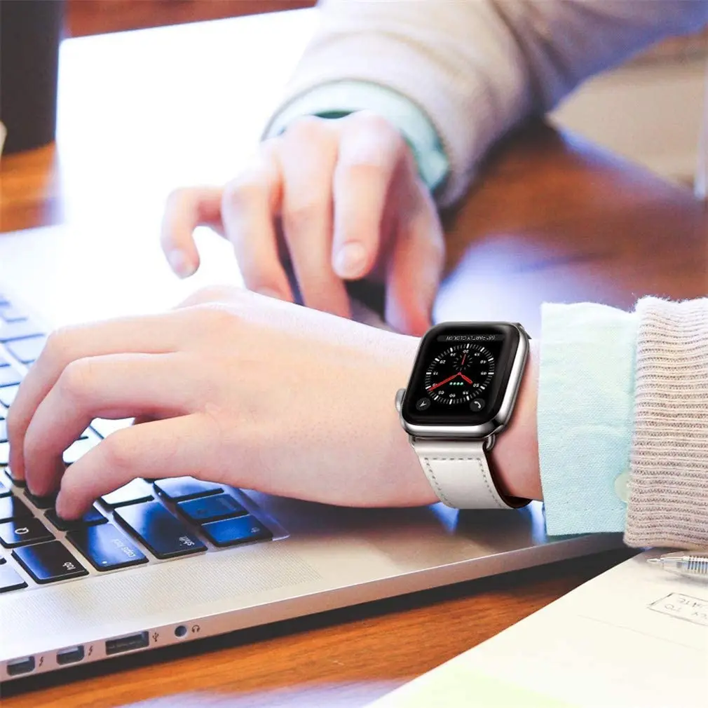 Tali Kulit untuk Jam Tangan Ap - Smartwatch Iphone Watches For Women ulasan dan harga