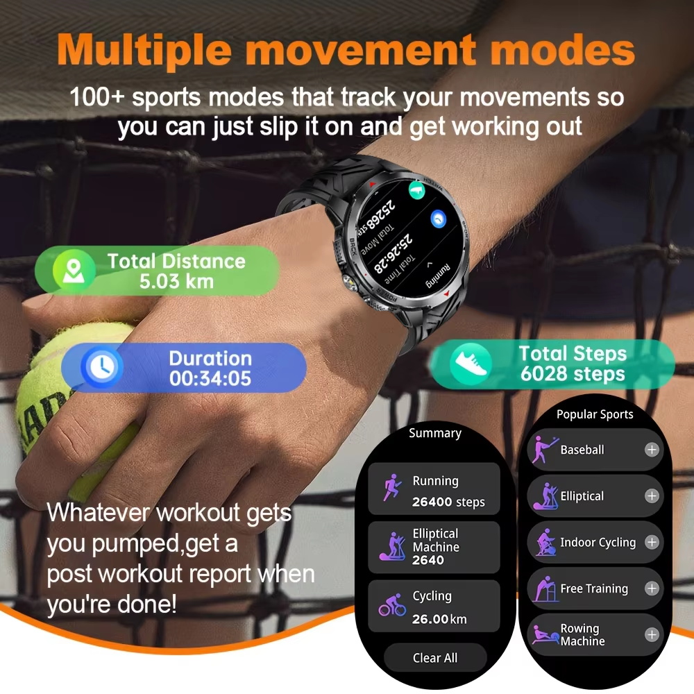 Jam Tangan Pintar Baru 2026 Ja - Smartwatch Professional Watches For Men ulasan dan harga