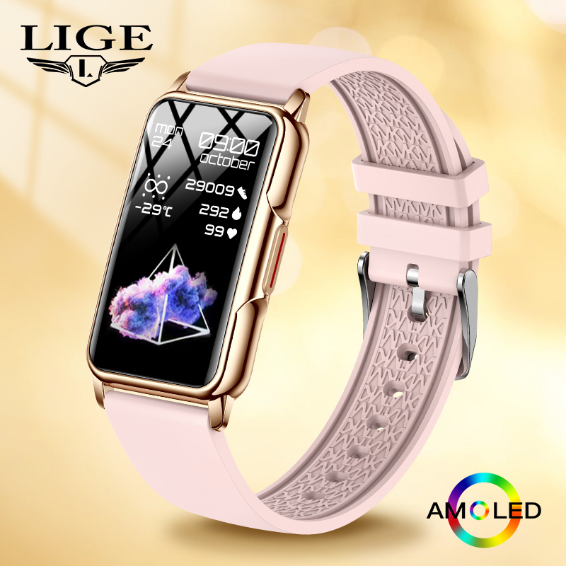 LIGE Pedometer Bluetooth Pangg - Watches Ladies Smartwatch ulasan dan harga